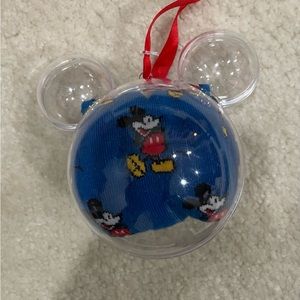 Disney Mickey Ears Ornament with Socks
